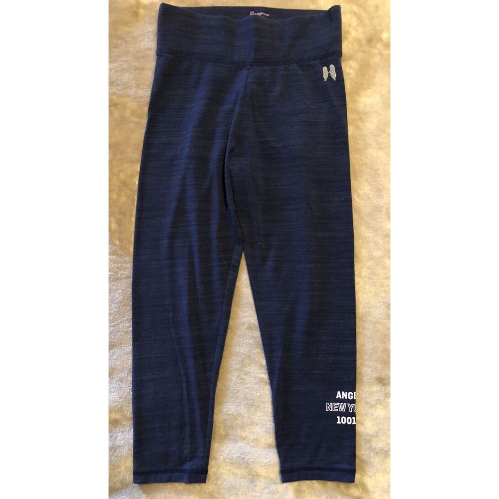 Victoria's Secret Athletic Pants Leggings Sweats Size Small Blue